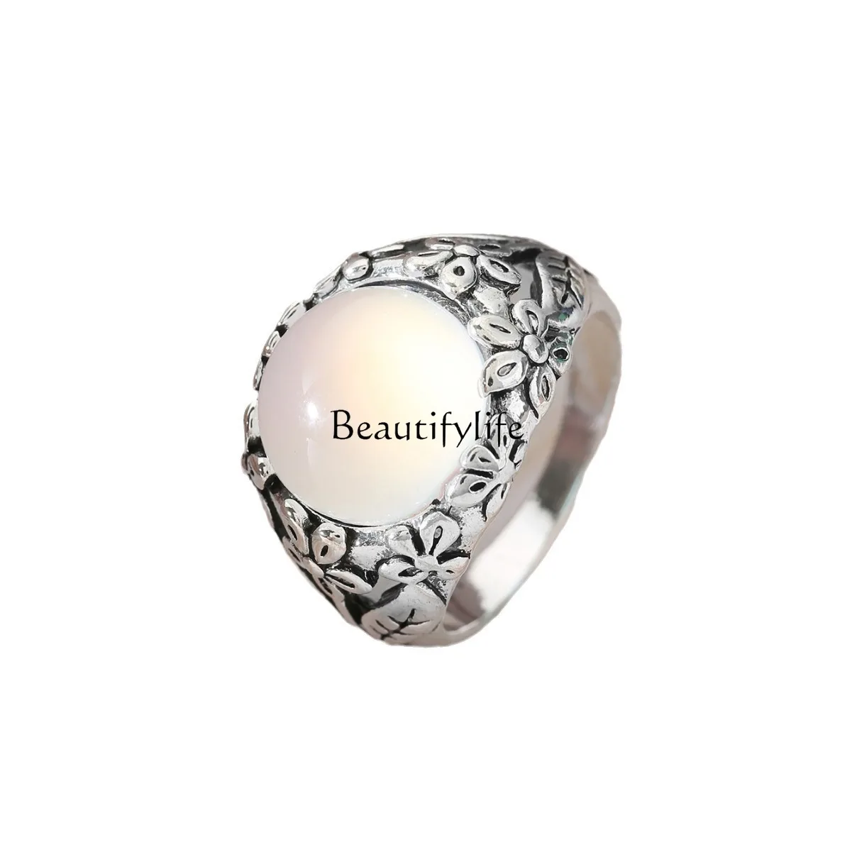 

Geometric Round Moonset Jewelry Fashion Personality Premium Temperament Jewelry