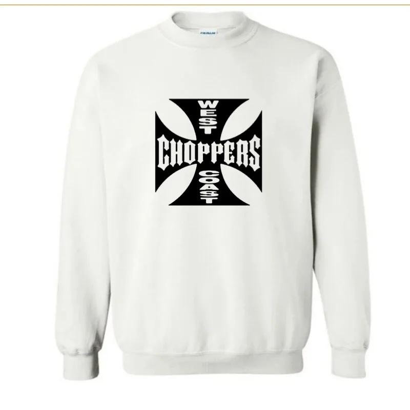 West Coast Choppers Print Hooded Men New Spring Autumn Hooded Sweatshirt Casual Fashion Hip Hop Harajuku pullover Fleece Hoodie