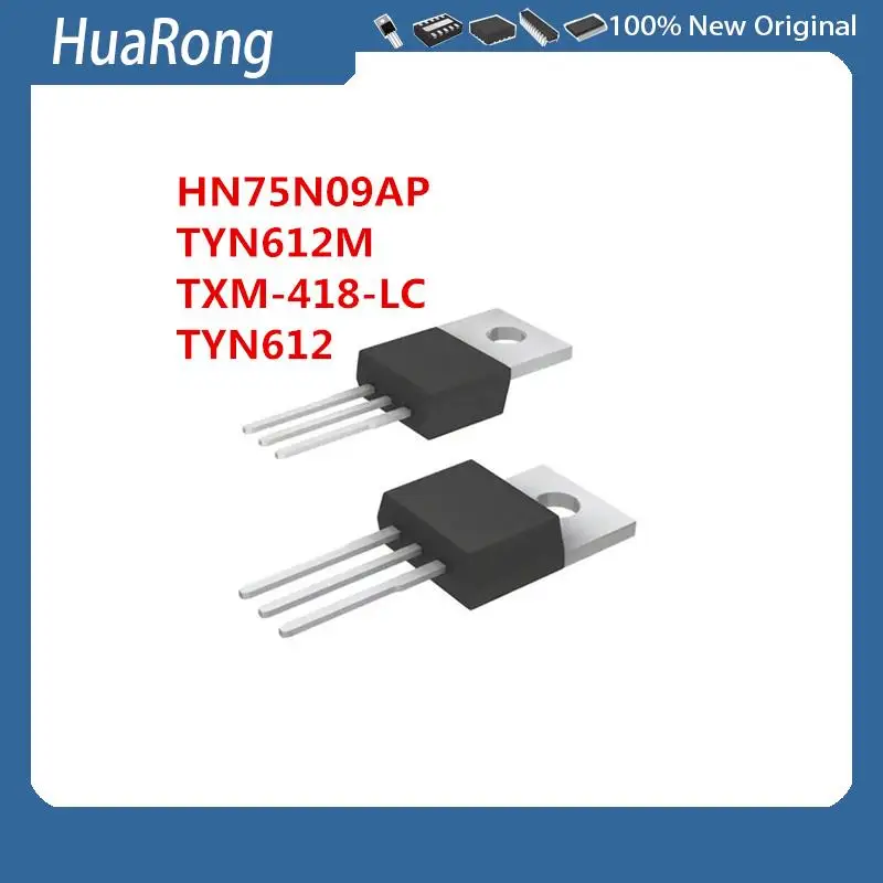 10Pcs/Lot   HN75N09AP 75N09AP  TYN612M TXM-418-LC TYN612   TO-220