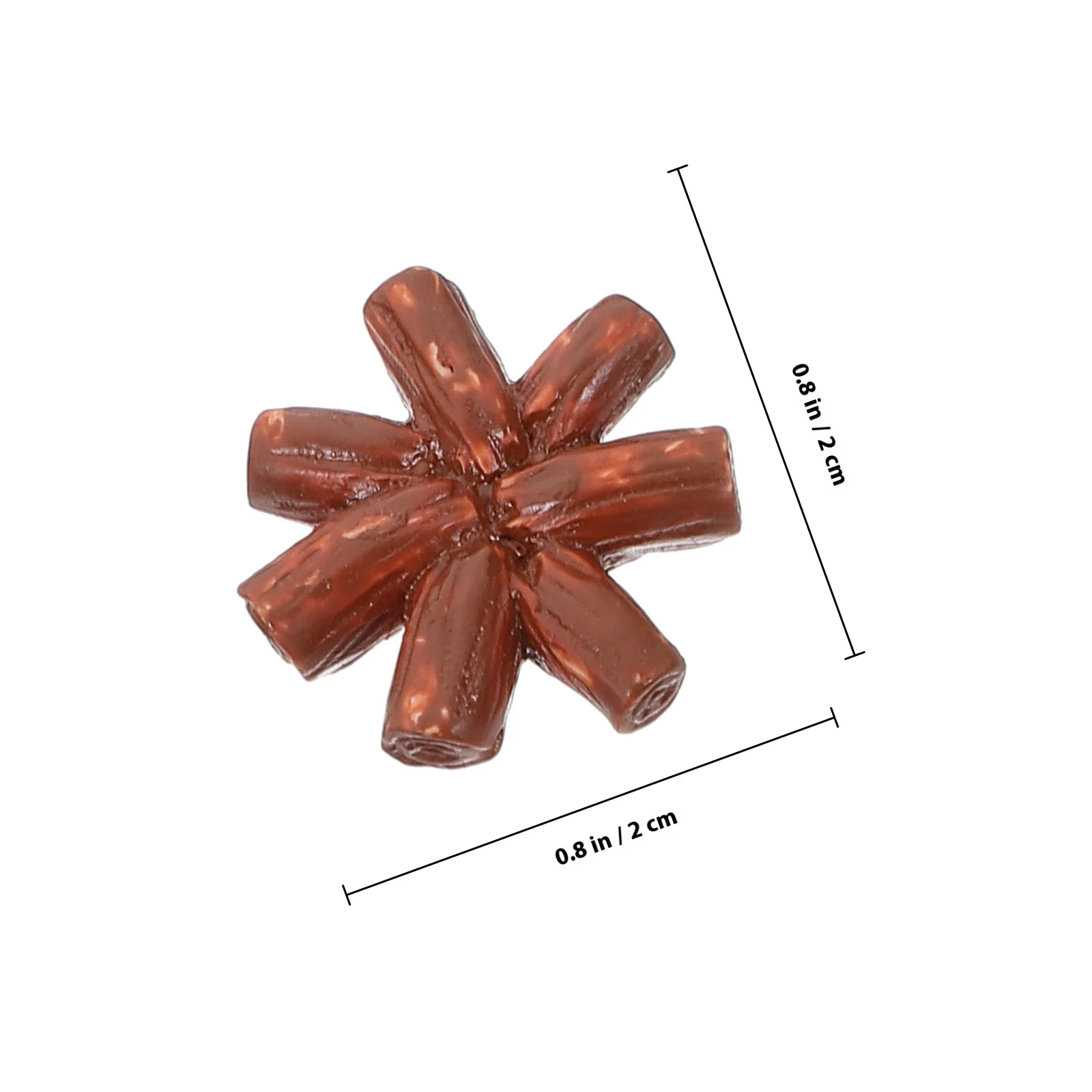 ชุดไม้ฟืนจิ๋ว 20 ชิ้น สำหรับตกแต่งฉากบ้าน งานฝีมือเรซิ่น ของตกแต่งบ้าน ชุดเล่นไม้ฟืนจิ๋ว อุปกรณ์ตกแต่งบ้าน