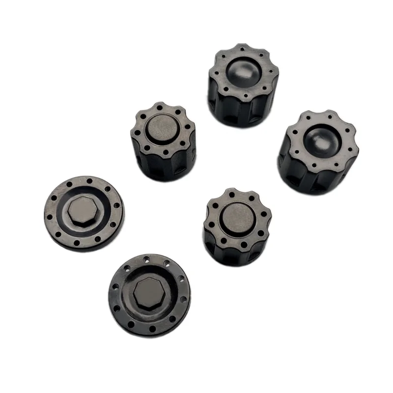 1:14 스케일 플라스틱 M4 잠금 너트 커버 타미야 RC 트럭 SCANIA 770S R620 VOLVO BENZ Arocs MAN TGX 자동차 액세서리