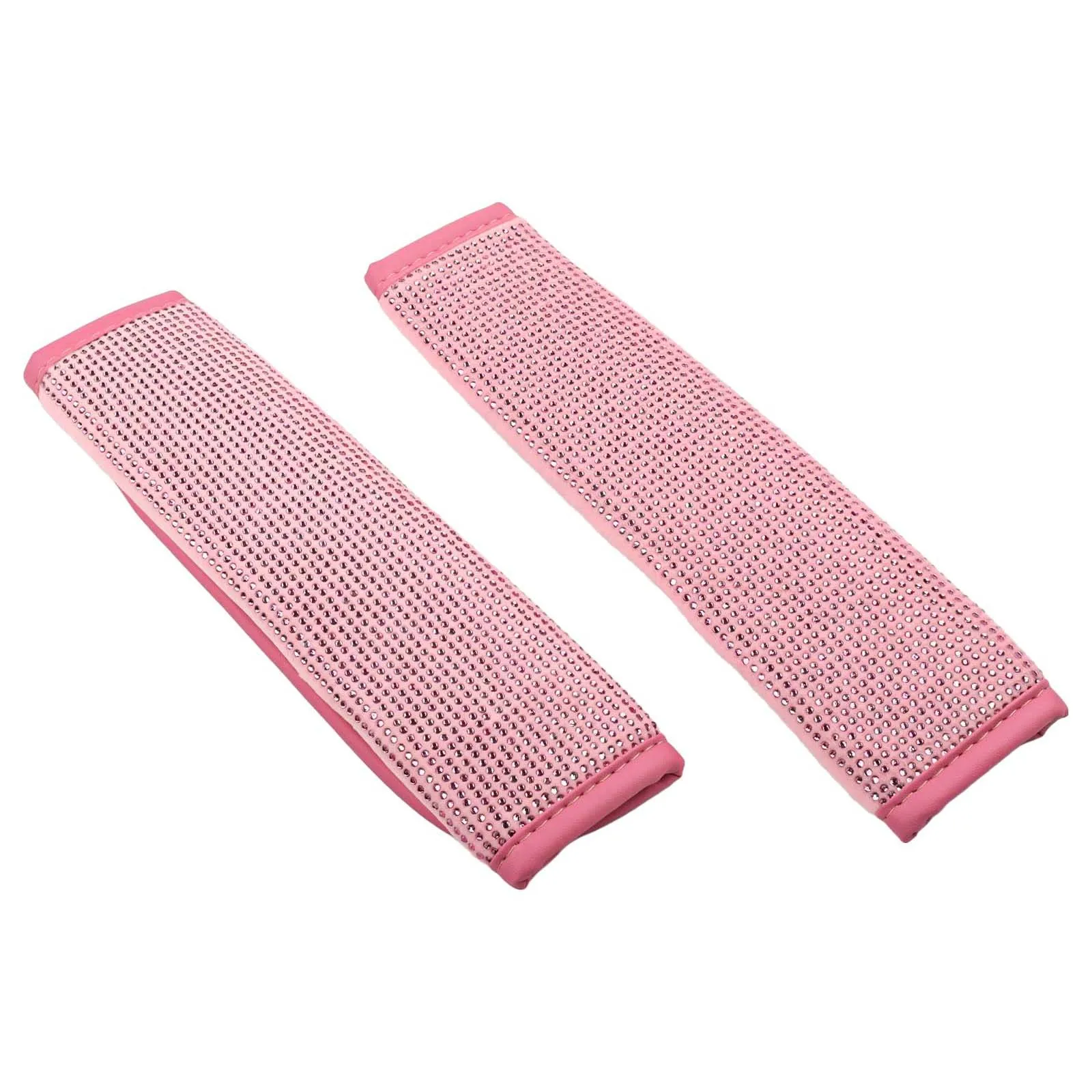 

Роскошный набор аксессуаров для салона автомобиля с чехлом на руль со стразами и координатными чехлами на ремни безопасности