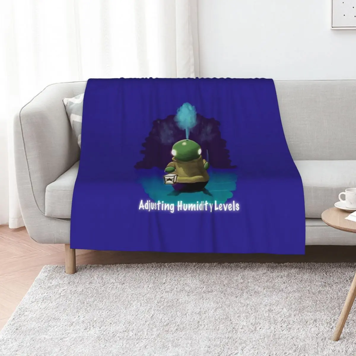 Tonberry humidifier in the Haunted Hotel- ff7 Rebirth Throw Blanket Single Quilt Camping sofa bed Blankets