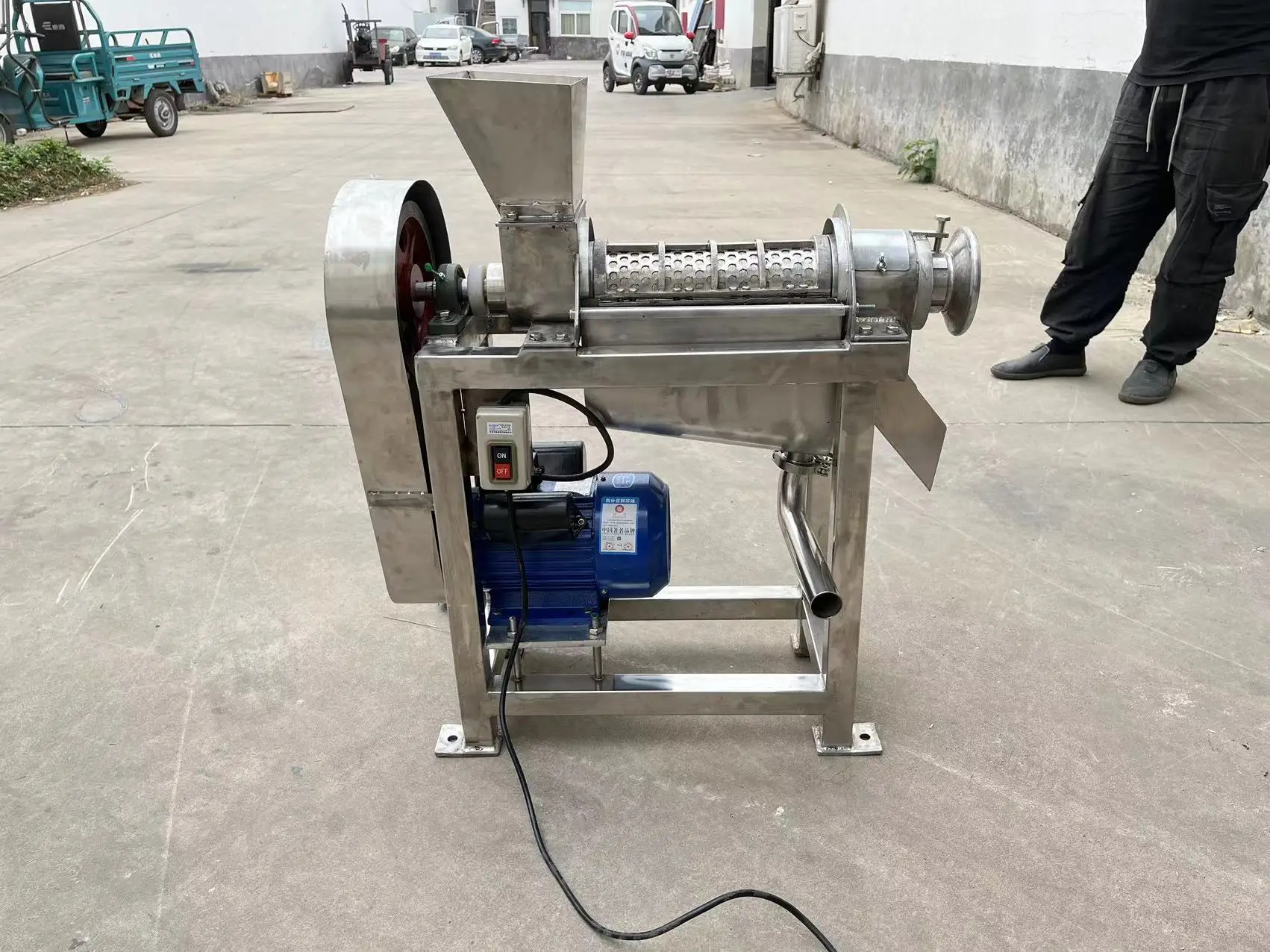 High Efficiency Orange Pear Juicer Extractor Machine From Factory
