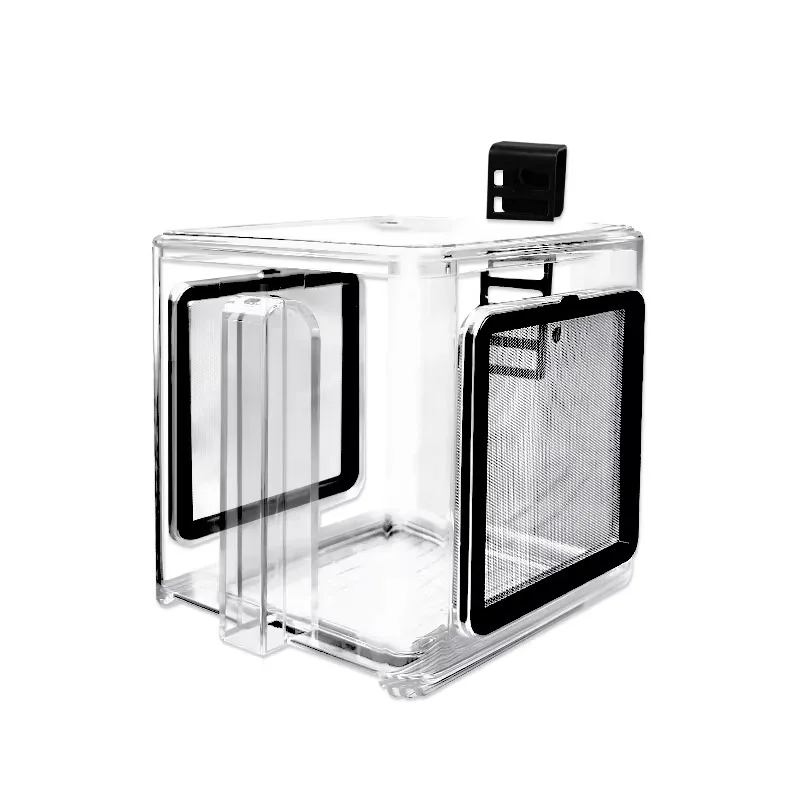 

Isolation Box Fish Tank Accessories Aquarium Equipment Small Fish Protection Acrylic Material Air Pump Oxygen boost