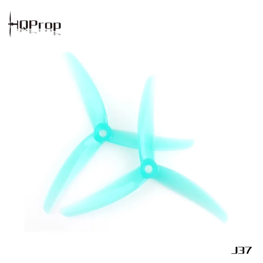 4Pairs 8PCS HQProp J37 Prop 4.9X3.7X3 Poly Carbonate 5Inch 3-Blade PC Propeller For FPV Racing Drone Freestyle Quadcopter Parts