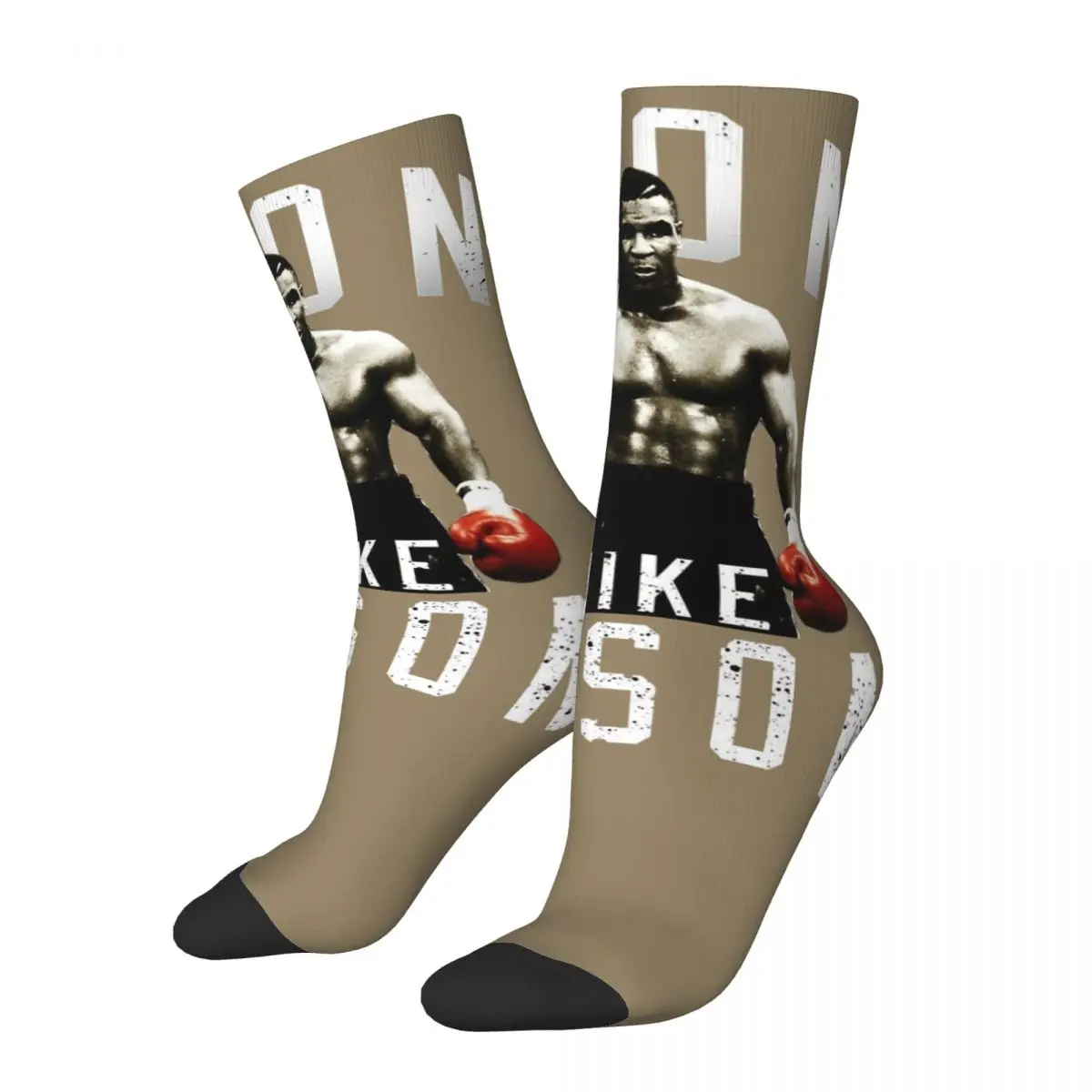 Mike Tyson Boxing Retro Boxing Unisex Socks,Cycling 3D Print Happy Socks Street Style Crazy Sock