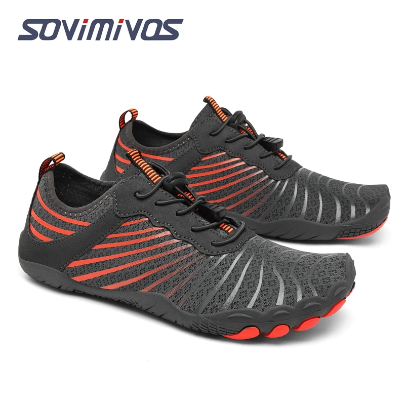 

Мужская обувь для босиком, прогулочная теннисная обувь, удобная нескользящая минималистичная обувь, кроссовки для тренажерного зала, кроссовки для бега по тропе