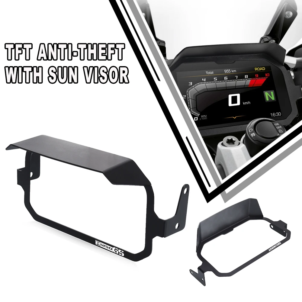 

R1200 R1250 GS Motorcycle TFT Anti theft Screen Protector Cover Sun Visor For BMW R1250GS R1200GS LC Adventure R 1200 1250 GS