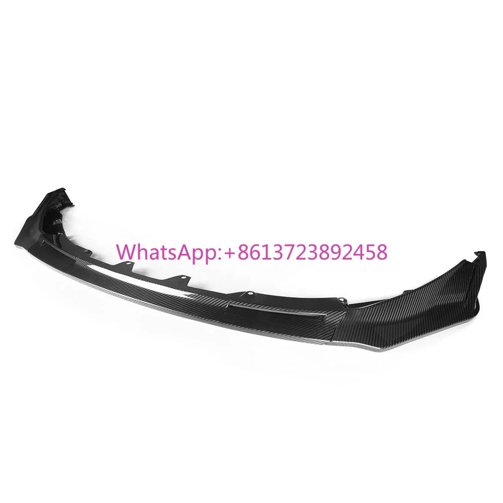 

V Style Dry Carbon Chin Lip Front Bumper Spoiler Rocker Winglet Splitter for BMW G80 M3 G82 G83 M4 2023+