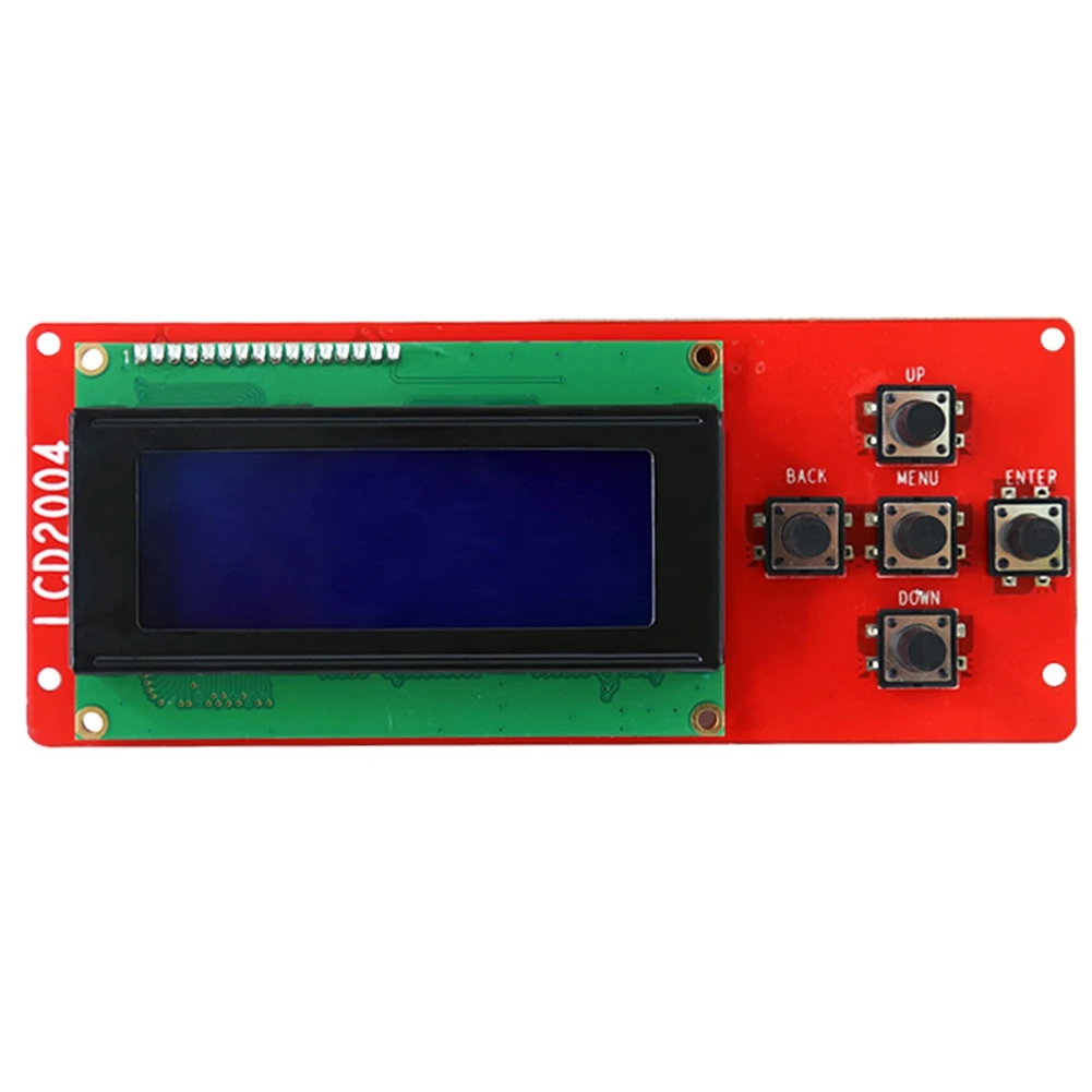 

3D Printer Accessory 2004 LCD Smart Display Screen Controller Module with Cable for Mega Shield Reprap 3D Printer A8