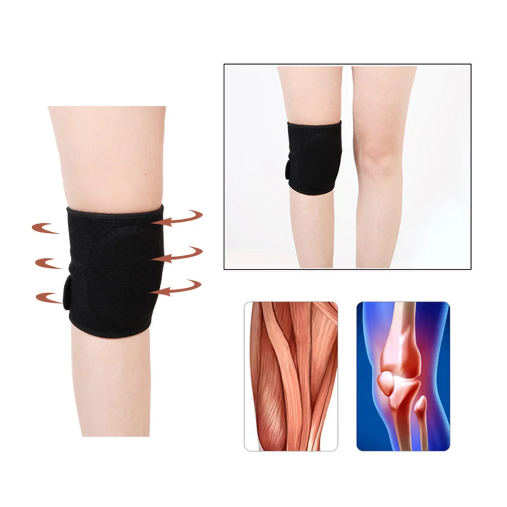 

1Pair Warm Knee Pad Outdoor Sports Comfortable Size Non-Slip Elastic Running Knee Brace for Basketball Football