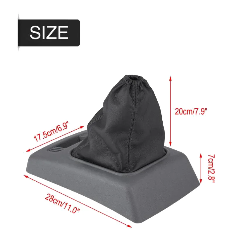 Perilla de palanca de cambios para coche, cubierta antipolvo  maletero  Ford Transit Connect 2006 2007 2008 2009 2010 20