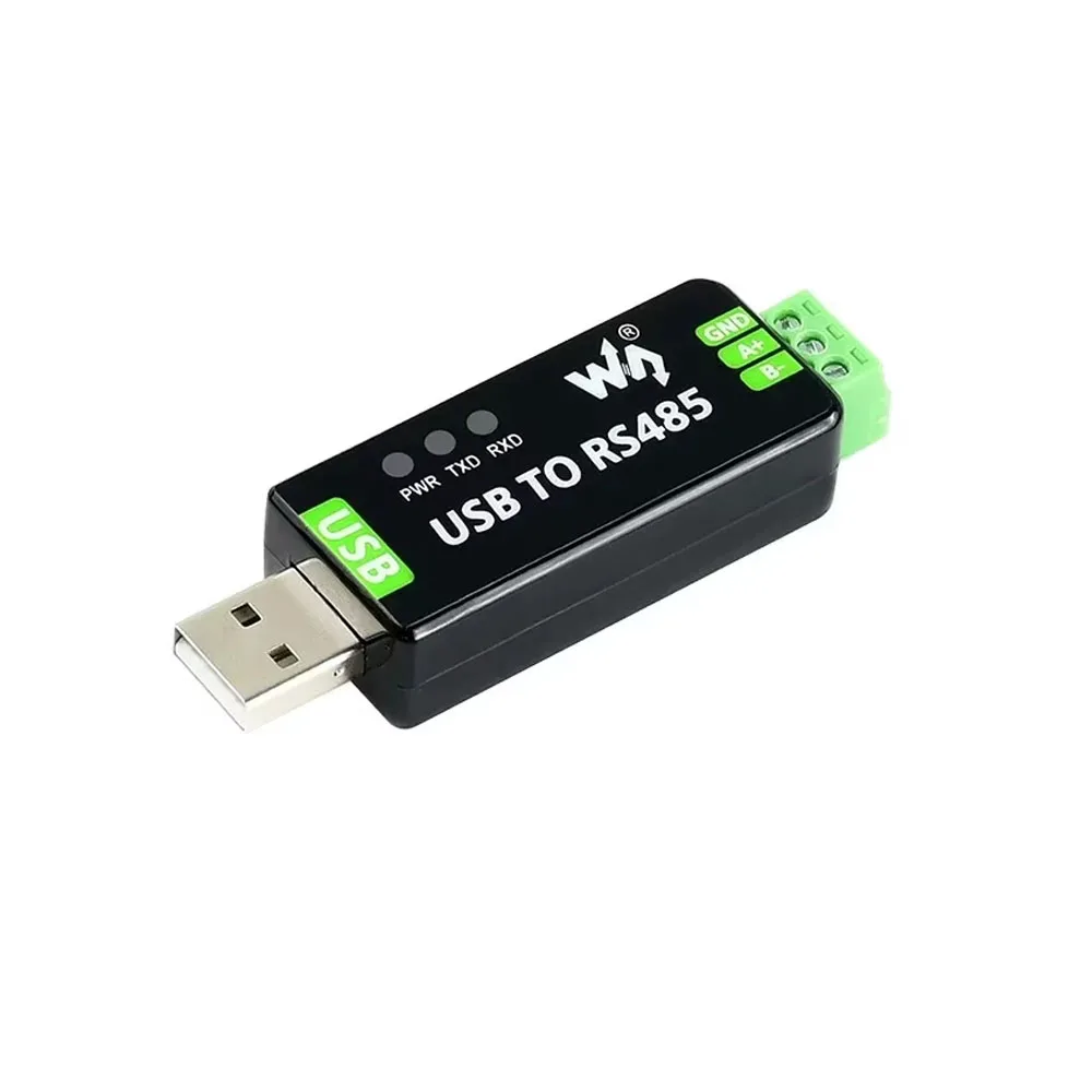 Industrial USB to RS485 Converter - FT232RL+SP485EEN Dual-Chip with Lightning Protection (3000V Isolation)