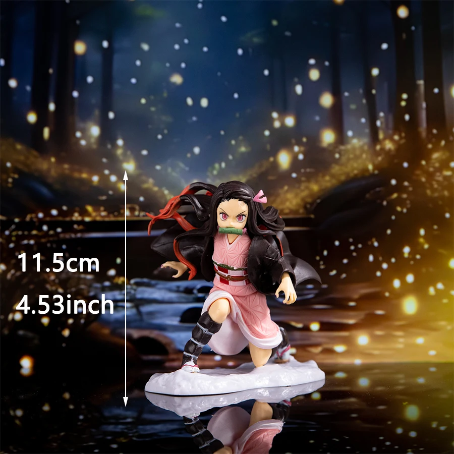 Demon Slayer Blade Combat Edition of Your Beans Figure Ornaments, Two-dimensional Anime Model Ornaments