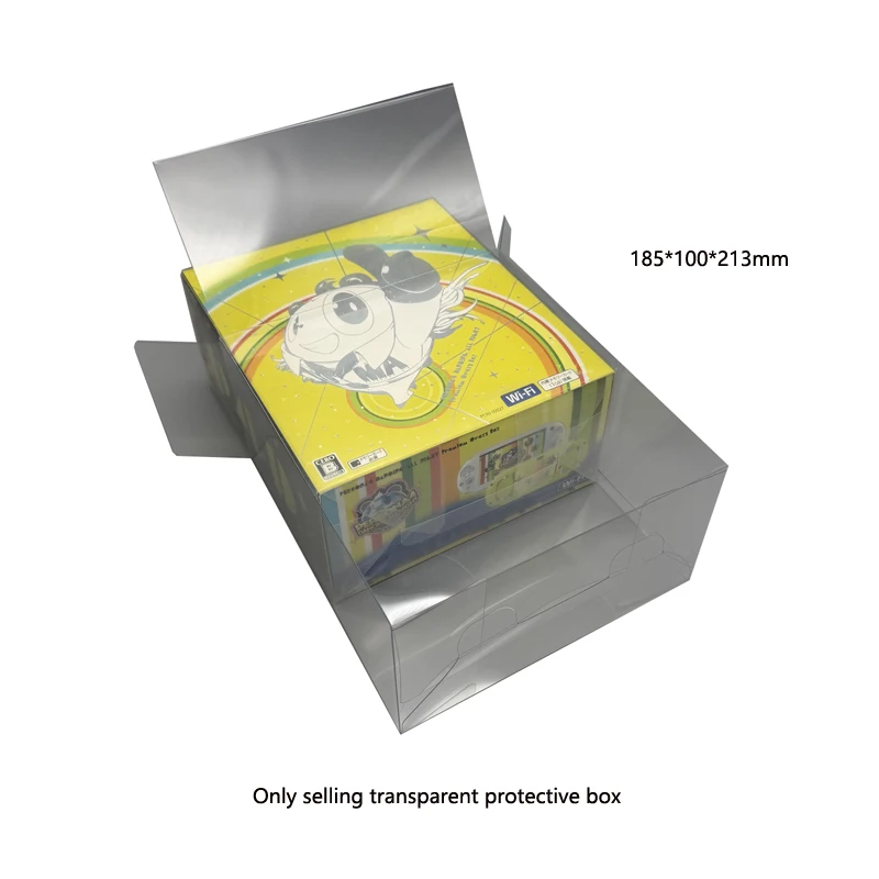 Transparent Clear Box for PSV 2000 for Persona 4 Dancing All Night JP Version PET Plastic Storage box Display Box