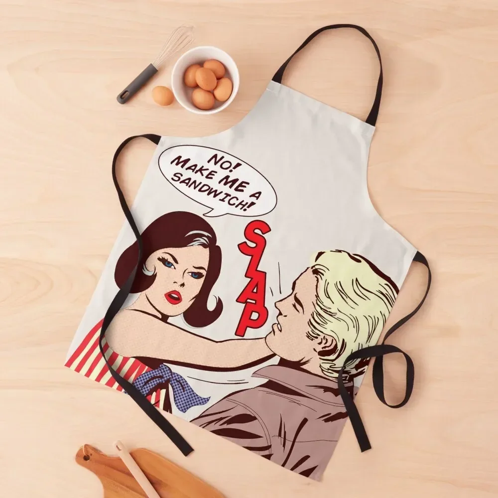 

Make Me A Sandwich Apron Kitchens Accessories kindergarten teacher Kitchen Chef Apron