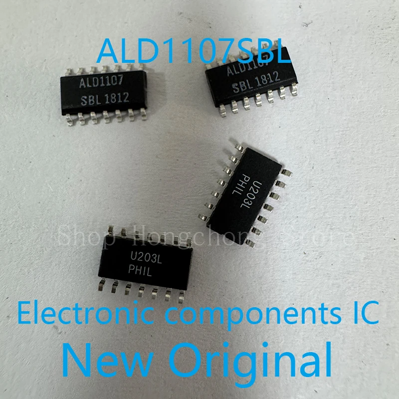New Original ALD1107SBL ALD1107 ALD1107S ALD1107S SOP14 MOSFETs Quad P-Channel Array 5PCS