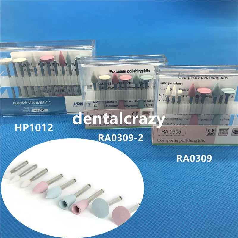 

Dental Composite Polishing For Low-Speed Handpiece Contra Angle Kit RA0309 Oral Hygiene Teeth Polishing Kits Dental lab