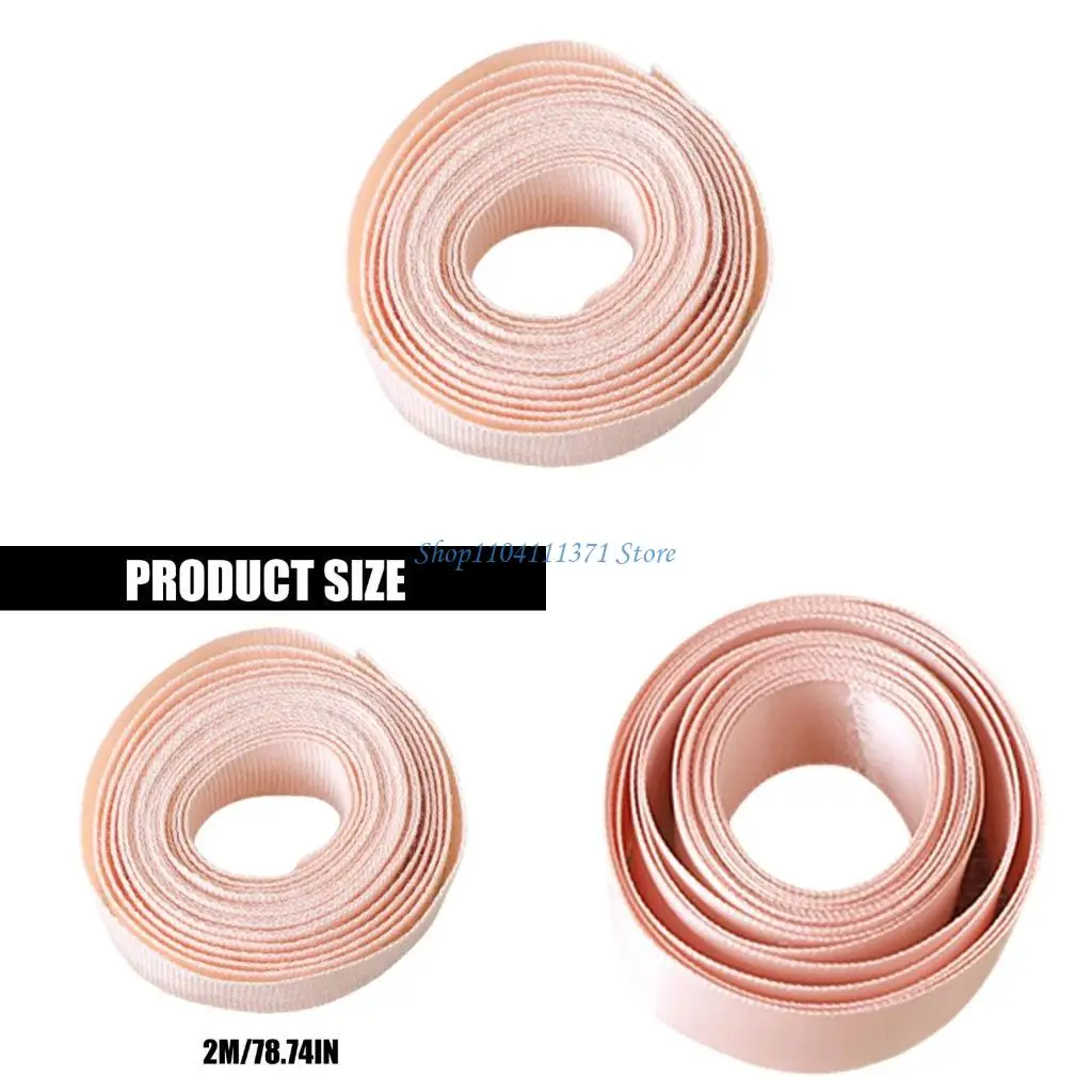 

P9FC 2M Ballets Ballets Укрепленная практическая группа для Pointe Shoe Invisible Band