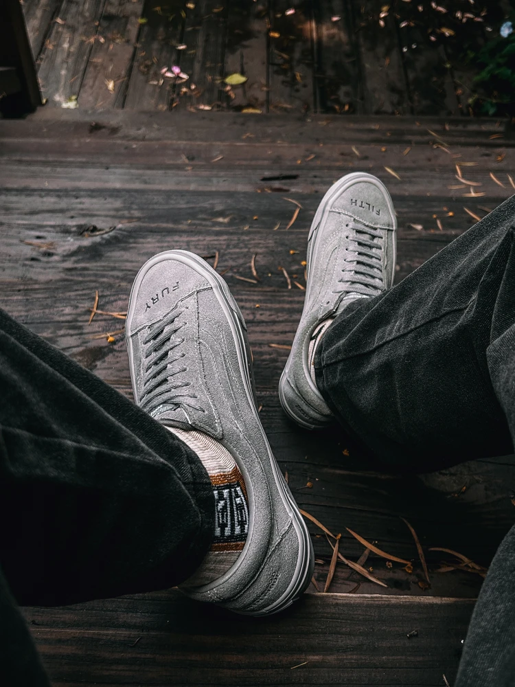 

NBHD High-End ey Full Suede Collaborative OTW OldSkool 36 Retro Low-Top ex Casual Skateboarding oes