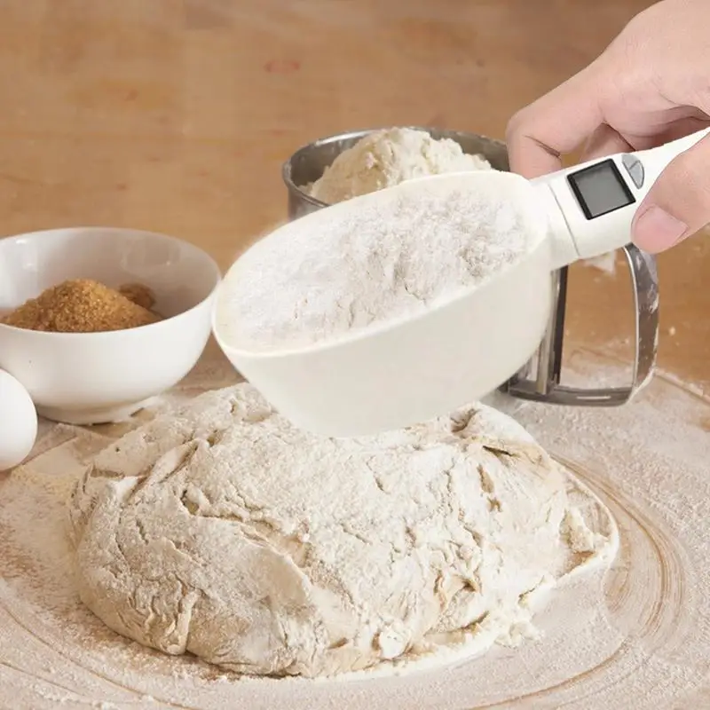 Colher de medição digital colher de medição eletrônica para gadgets de cozinha portátil ferramenta de medição de alimentos para animais de estimação açúcar