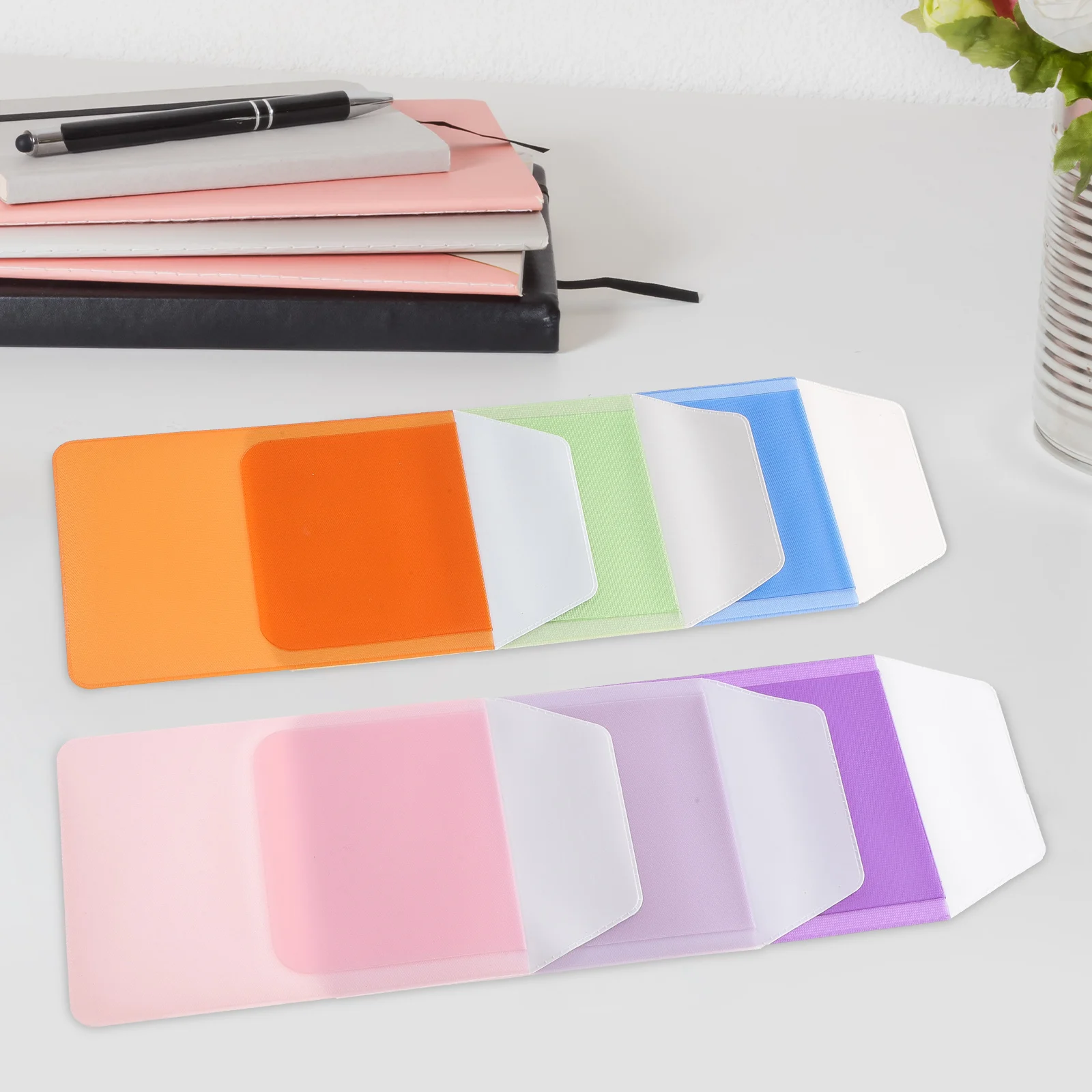 

6 Pcs Pencil Case Sleeve Pouch Nurse Pocket Protector for 3 Binder Student Shirt