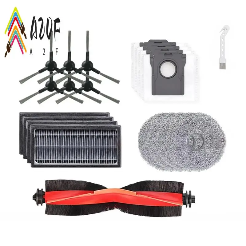

A20F-Для Dreame Bot S10 Pro Ultra X30/X30 Pro Plus Запасные части для робота-пылесоса Основная боковая щетка Hepa-фильтр Швабра Тряпка Мешки для пыли