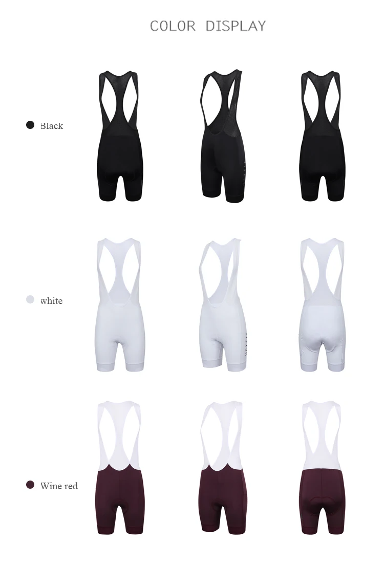 Mcycle Nahtlose gepolsterte Fahrrad-Trägerhose für Damen, atmungsaktiv, schnell trocknend, Sport-Shorts, anpassbare Fahrrad-Strumpfhose im Großhandel – Detail 8