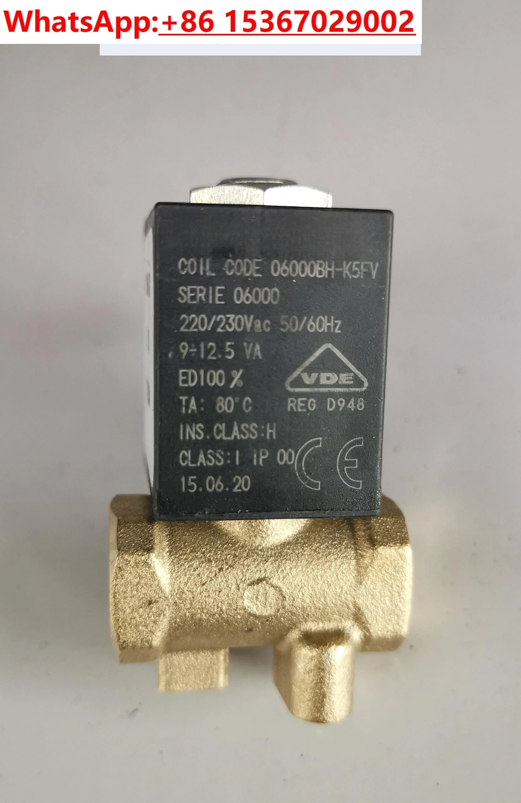 

Электромагнитный клапан OLAB 5946/AD BR 6000BH/BIFN Катушка 8000BH/J5JN 9200-A