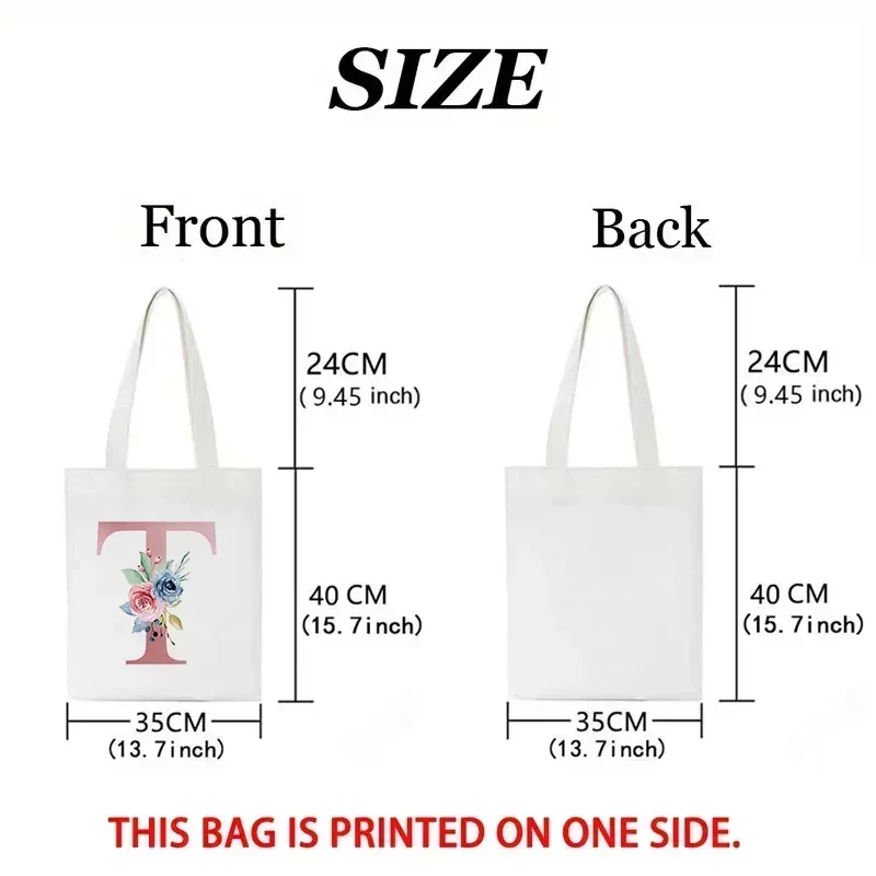 المائية الأزهار الكلب طباعة حقيبة قماش قنب المرأة موضة الكتف Totebag الإناث أكياس التسوق فتاة طالب الحقائب المدرسية حقائب اليد الحيوانية