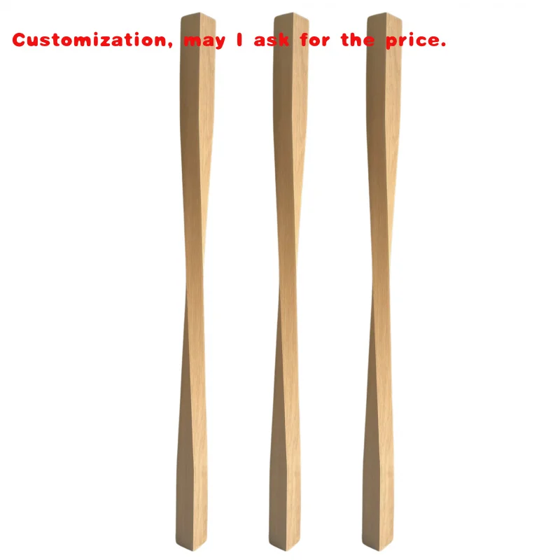 

custom.Fast Delivery Adjustable Balusters Stair High Quality Eden Spindle Red Oak Stair Parts Modern Indoor Outdoor Bacony