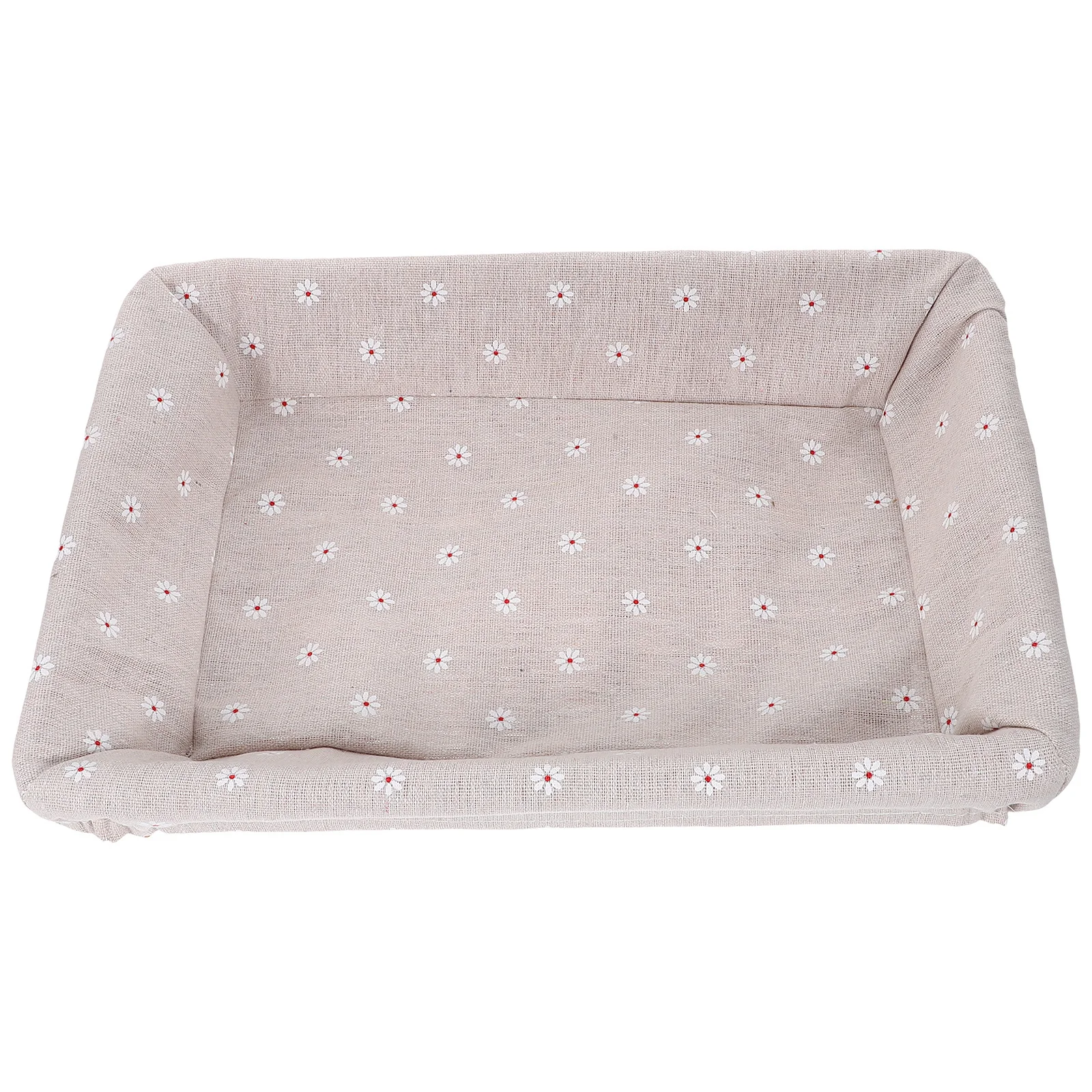 

Woven Basket Multifunctional Reusable Linen Wicker Storage Bin for Bread Fruit Vegetables Snacks Home Kitchen Restaurant Picnic