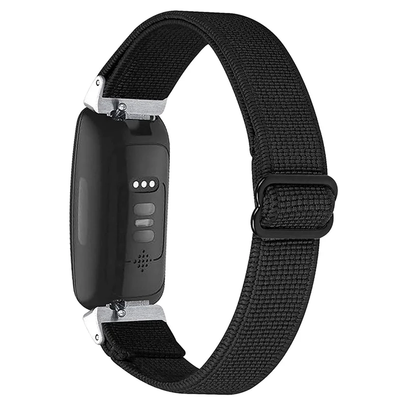 

Ремешки для умных часов GO-2X для Fitbit Inspire 2/ Inspire HR, эластичный регулируемый мягкий ремешок, сменные ремешки (черный)