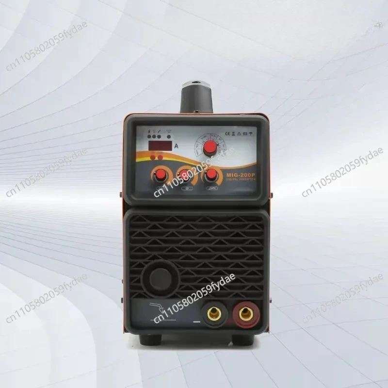 New 220V 200A 5kgs Feeder Pulse MMA/MIG/MAG/CO2 IGBT DC Inverter Aluminum Welder MIG-200P