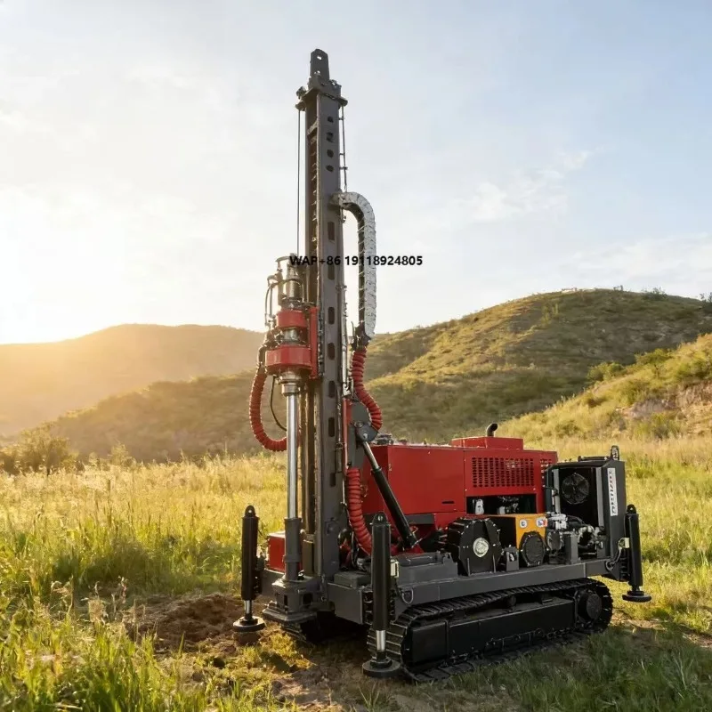 Mineral Exploration Diamond Core Drill Rig KP-1200 Rock Core Sampling Machine with Advanced Hydraulic System