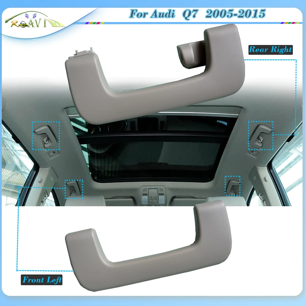 

Оригинальный аксессуар Roavia для Audi Q7 2005-2015, салон автомобиля, передняя и задняя ручка на крышу 8P0857607K 8P0857607 8P0857608
