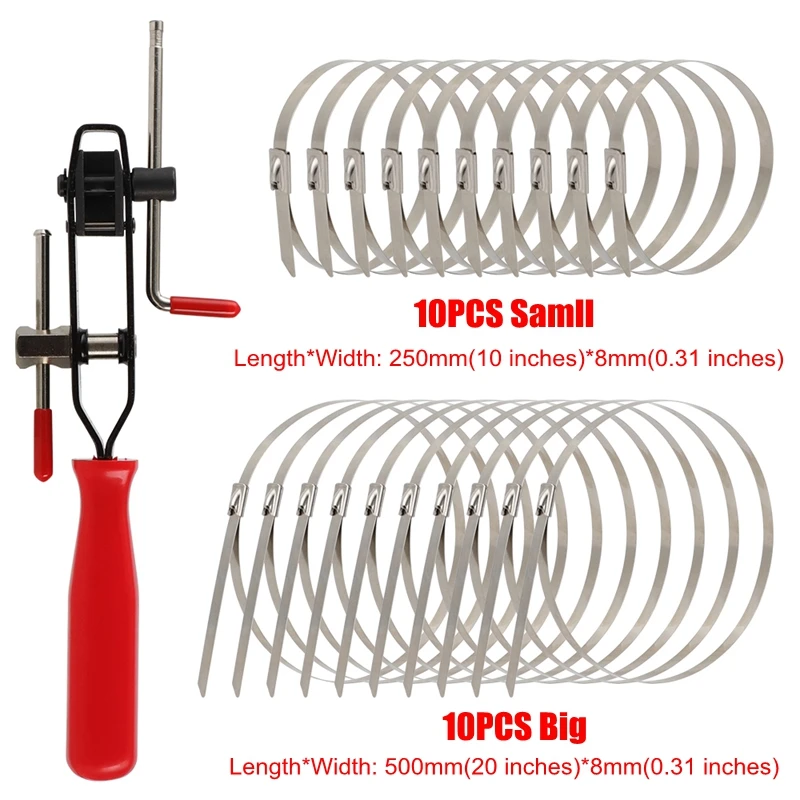 Universal ATV Auto CV Joint Clamps Banding Boot Clamp Tool Half Shaft Boot Band Buckle Clamps Crimping Pliers Axle Clamp Tool