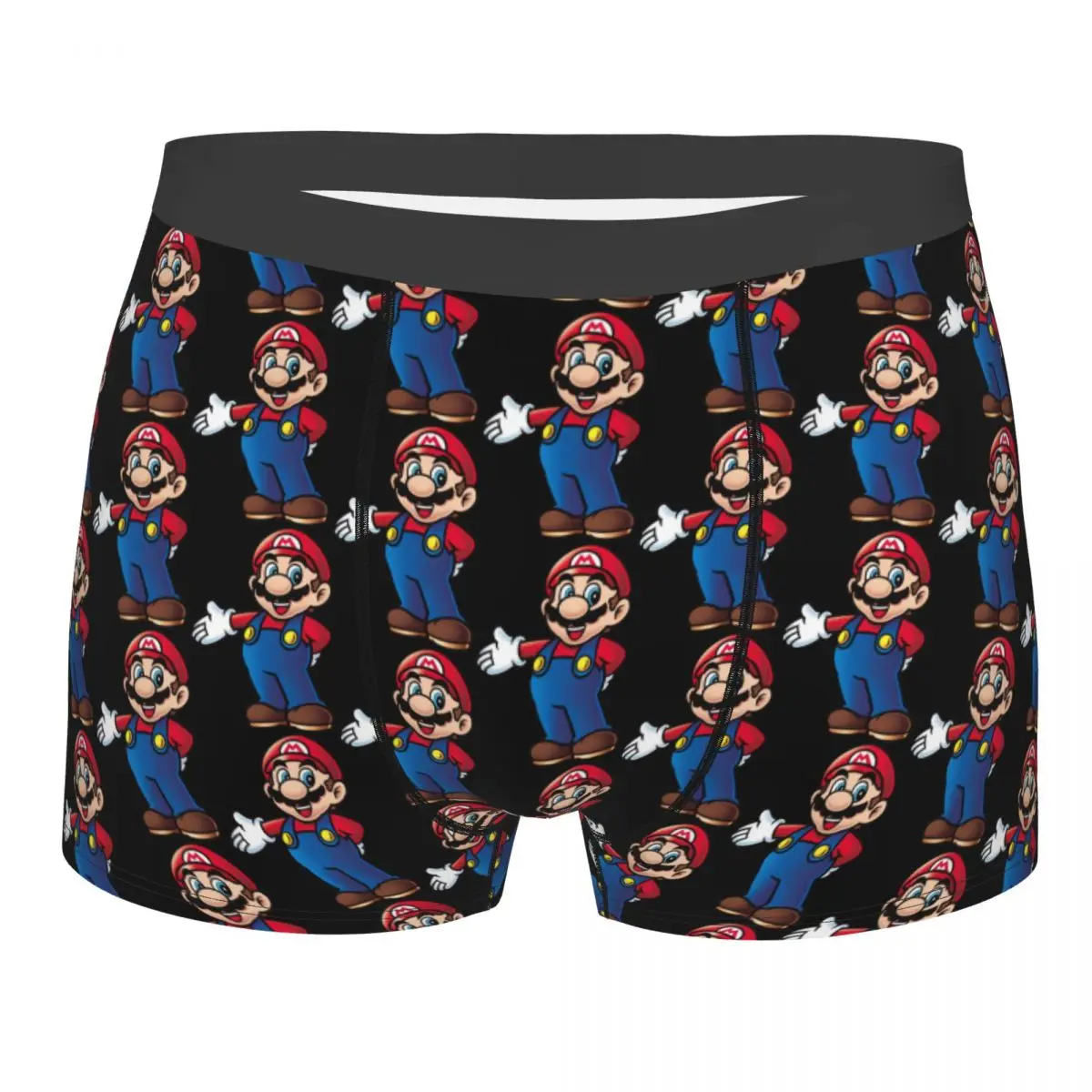 

Custom M-Marioed Game Underwear Male Print Boxer Briefs Shorts Panties Breathable Underpants