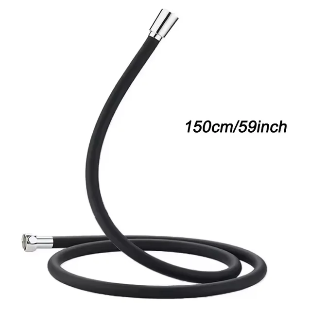 New 1.5/2/3M Silicone Shower Head Hose Flexible Anti-Winding Pipe High Pressure Powerful Shower Tube Bathroom Faucte Accessories 6 New 1.5/2/3M Silicone Shower Head Hose Flexible Anti-Winding Pipe High Pressure Powerful Shower Tube Bathroom Faucte Accessories 6
