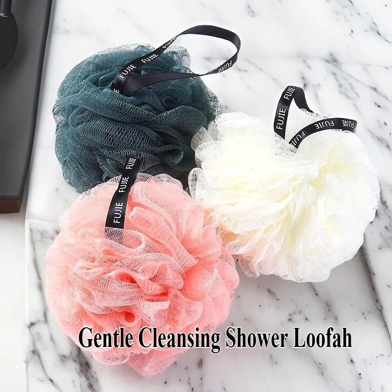 3 قطع من إسفنجة الاستحمام الكبيرة جدًا، ملحقات حمام فقاعية ناعمة وصديقة للبشرة #1