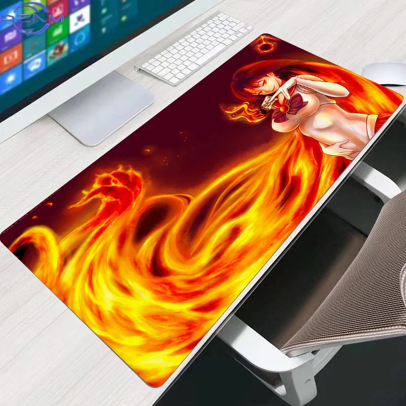 kawaii Mouse Pads Computer Accessories Speed Mini Pc Keyboard Desk Mat S-Sailor Moons Designed specifically XXL Gaming Mousepad