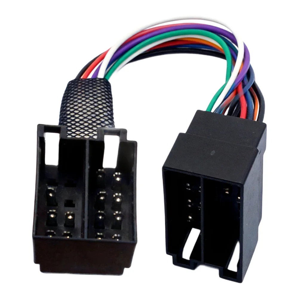 Car 20pin Adapter Car Radio Adapter Wear-Resistant ABS Material Easy To Use No Deformation Practical Design Quick Installation