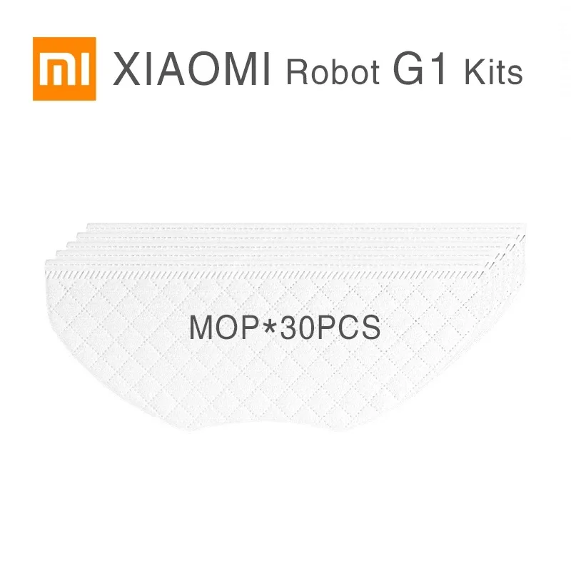 New Original XIAOMI Mi Robot Vacuum-Mop G1 Spare Parts HEPA Filter Disposable Mop Pack Kits