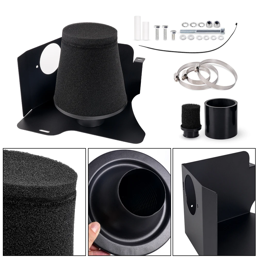 RASTP-Performance Air Induction Intake Kit Filter für VW Golf MK4 GTI Audi A3 1.8T Auto modifizierte Teile OFI140-BK – Detail 13