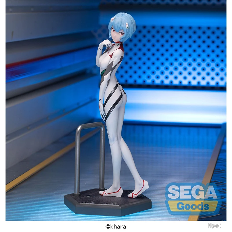 SEGA Goods Original Eva Thrice Upon a Time Animation Comic Peripheral Toys Ayanami Rei Anime Action Model Figure Collection