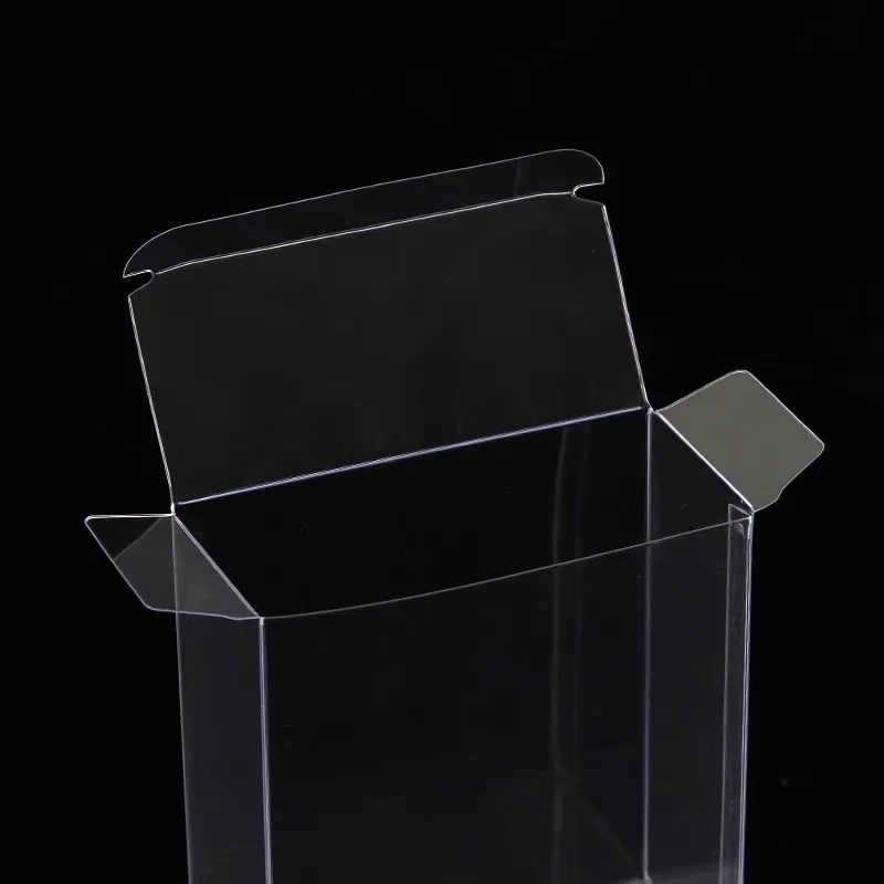 Square Clear PVC Candy Gifts Box, Wedding Favors, Chocolate Packing Transparent Boxes,Birthday Party Supplies, 50Pcs