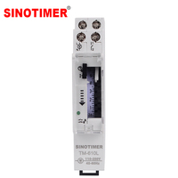 110-250V 16A Quartz Mechanical Timer 24 Hours Programmable Din Rail Relay 15 Minutes Interval Time Switch Gauge Instruments