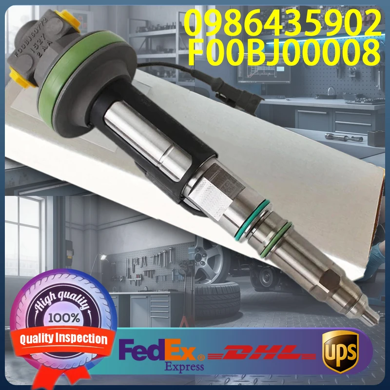 

2882078 2867148 0986435902 High Quality Common Rail Diesel Fuel Injector F00BJ00008 for Cummins Engine QSK60 QSK19