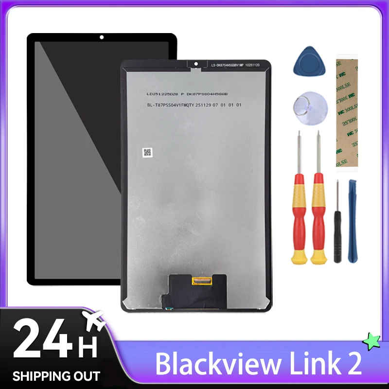 For Blackview Link 2/Link 8 / LCD Display + Touch Screen + Tools